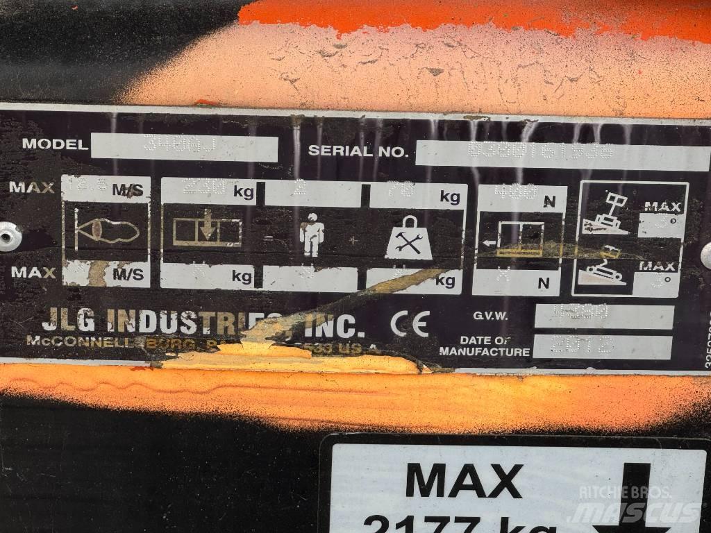 JLG 340AJ Articulated boom lifts