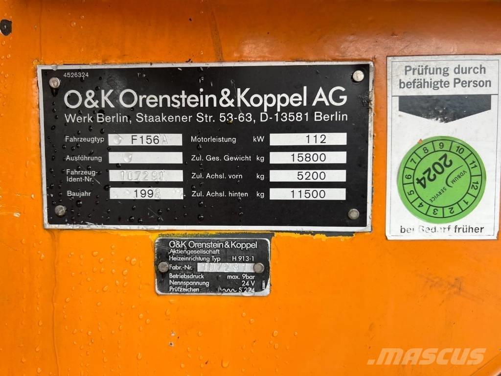 O&K F 156 A Graders
