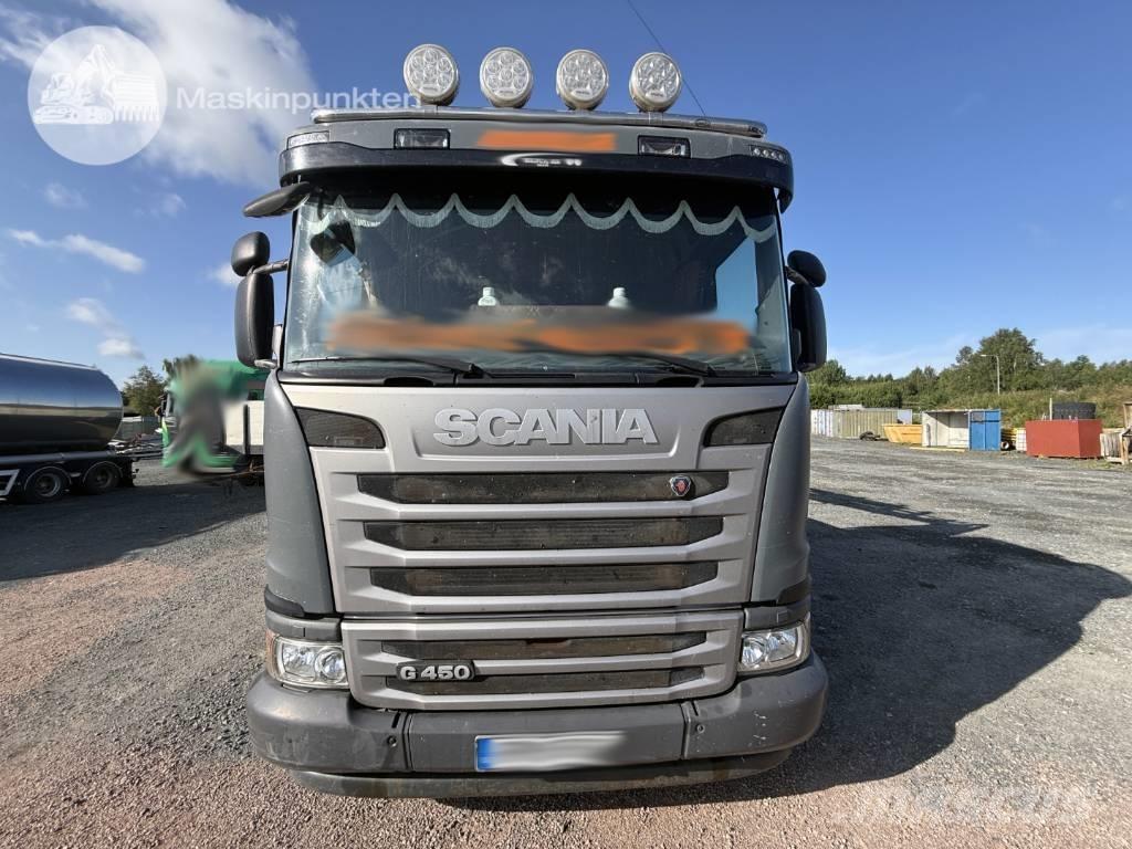 Scania G 450 LB Crane trucks