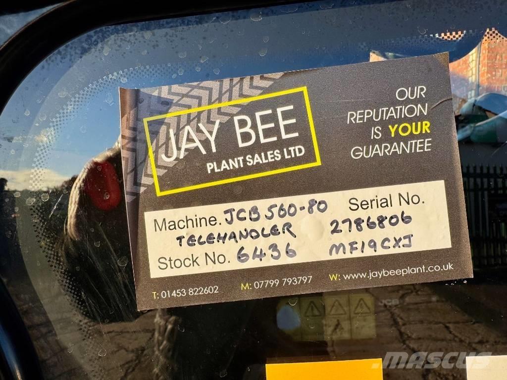 JCB 560-80 Telescopic handlers