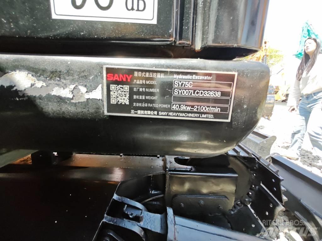 Sany SY 75 C pro Crawler excavators