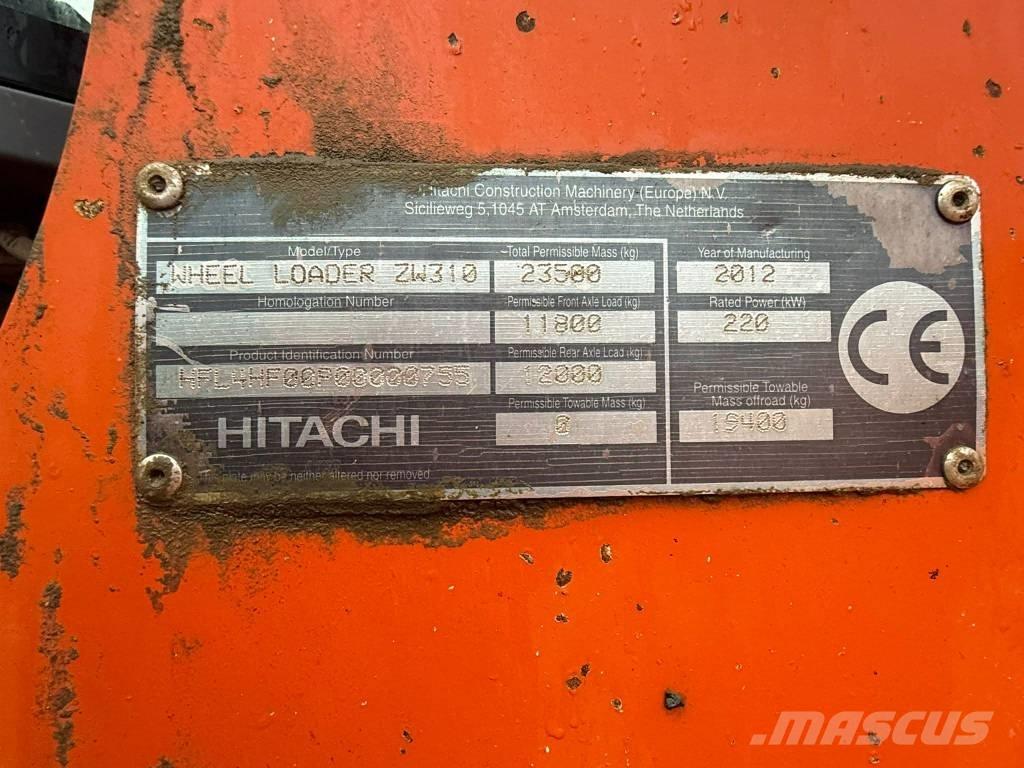  Punte Hitachi ZW 310 Construction - Others