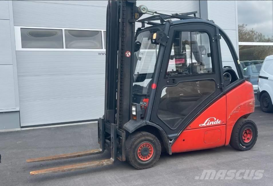 Linde H25 T LPG trucks