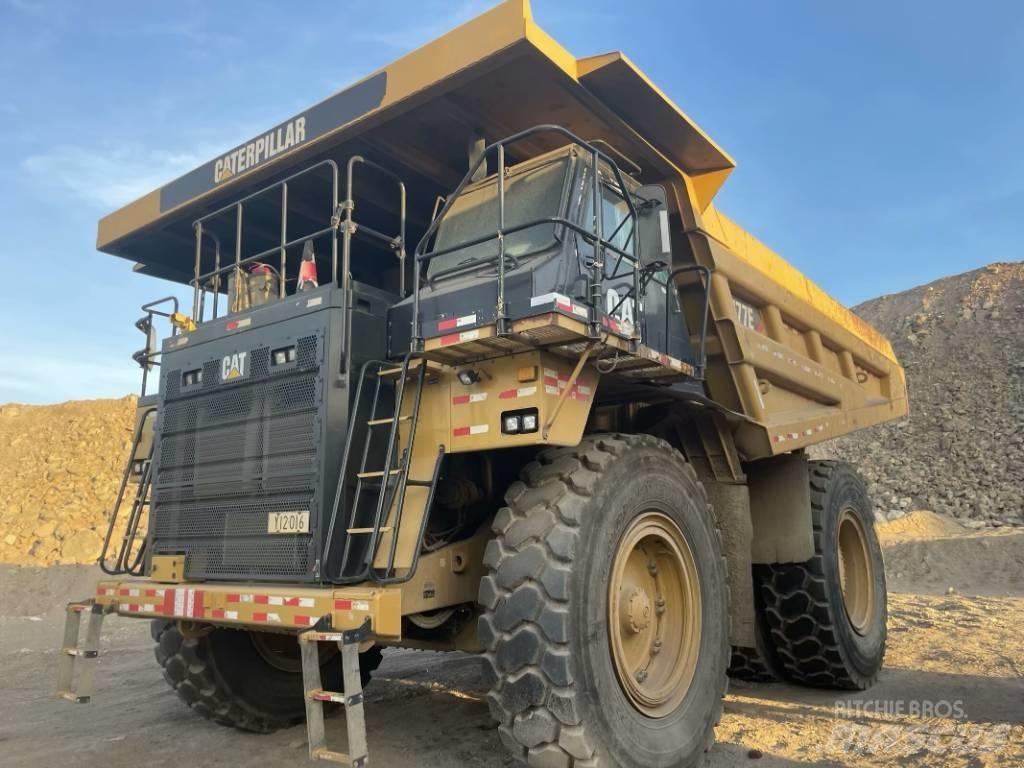 CAT 777e Wheeled excavators