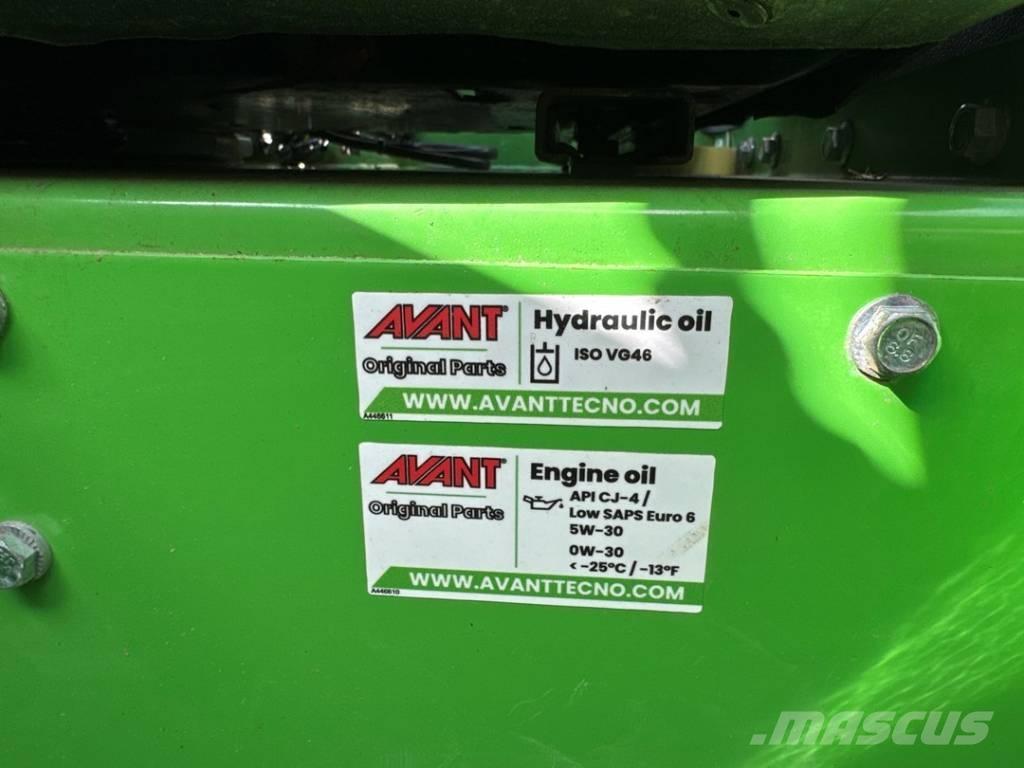 Avant 860 i TDL Telehandlers for agriculture