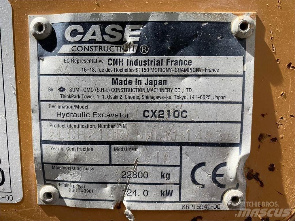 CASE CX210 Crawler excavators