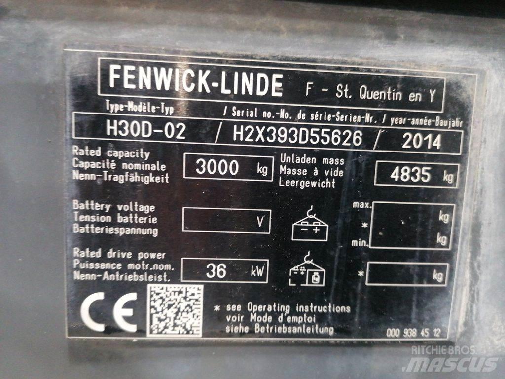 Linde H30D-02 Diesel trucks