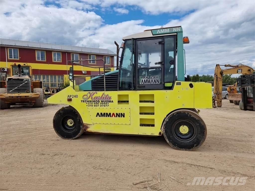 Ammann AP 240 Pneumatic tired rollers