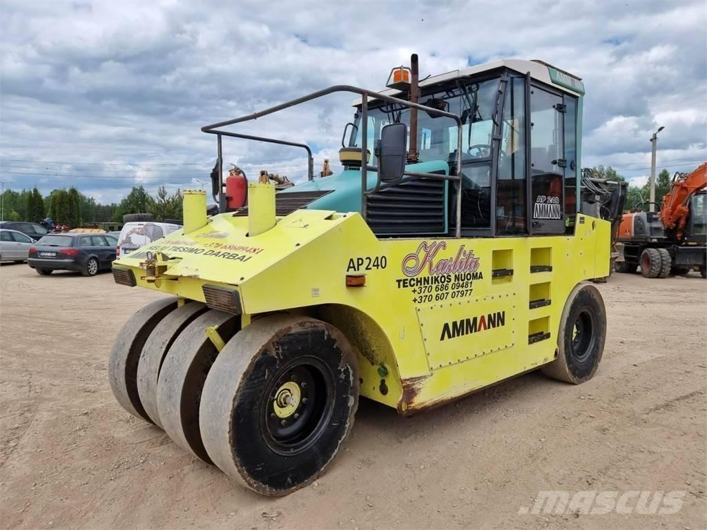 Ammann AP 240 Pneumatic tired rollers