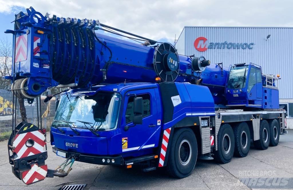 Grove GMK 5250L Tower cranes