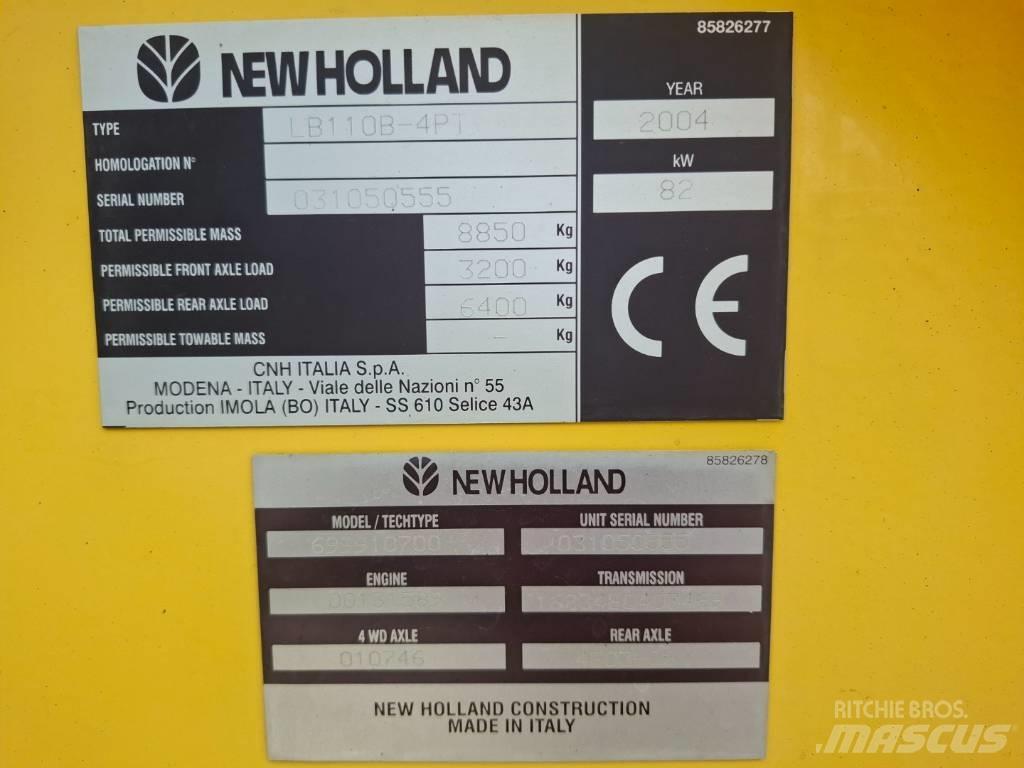New Holland LB 110 B Backhoe loaders