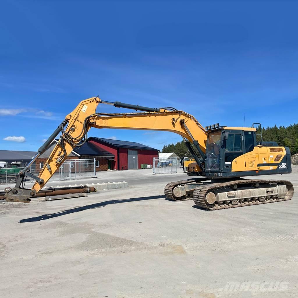 Hyundai HX220L Crawler excavators