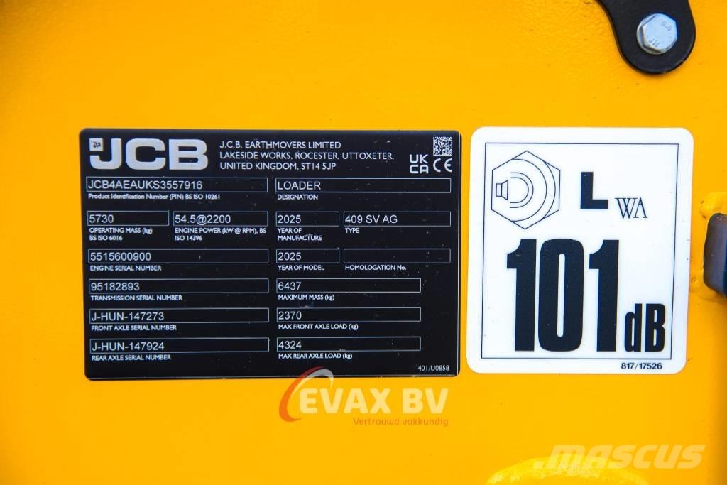 JCB 409 Wheel loaders