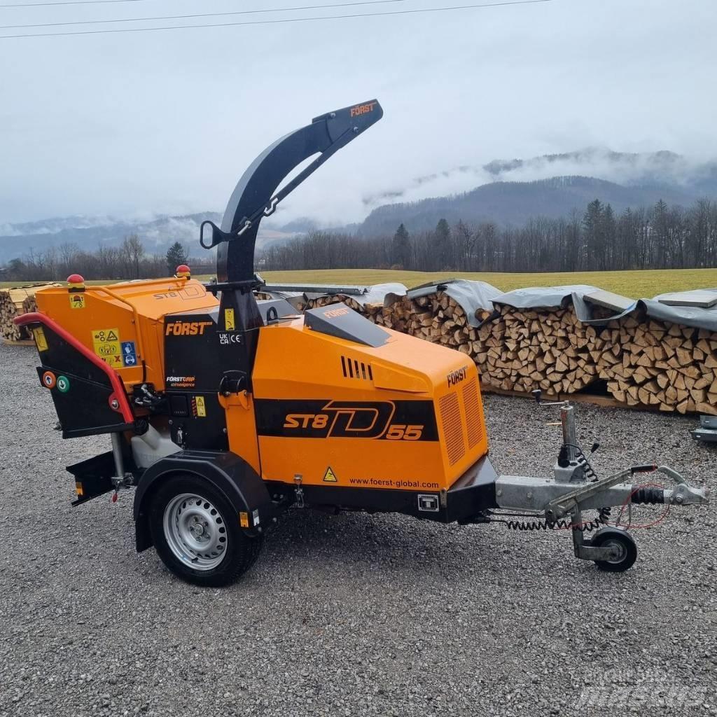  Först ST8D Wood chippers
