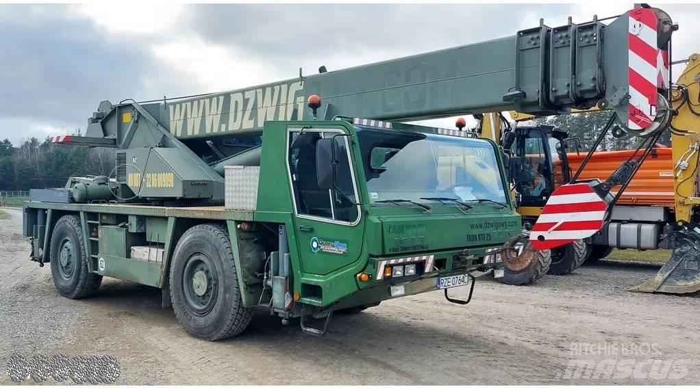 Faun RTF-25 All terrain cranes
