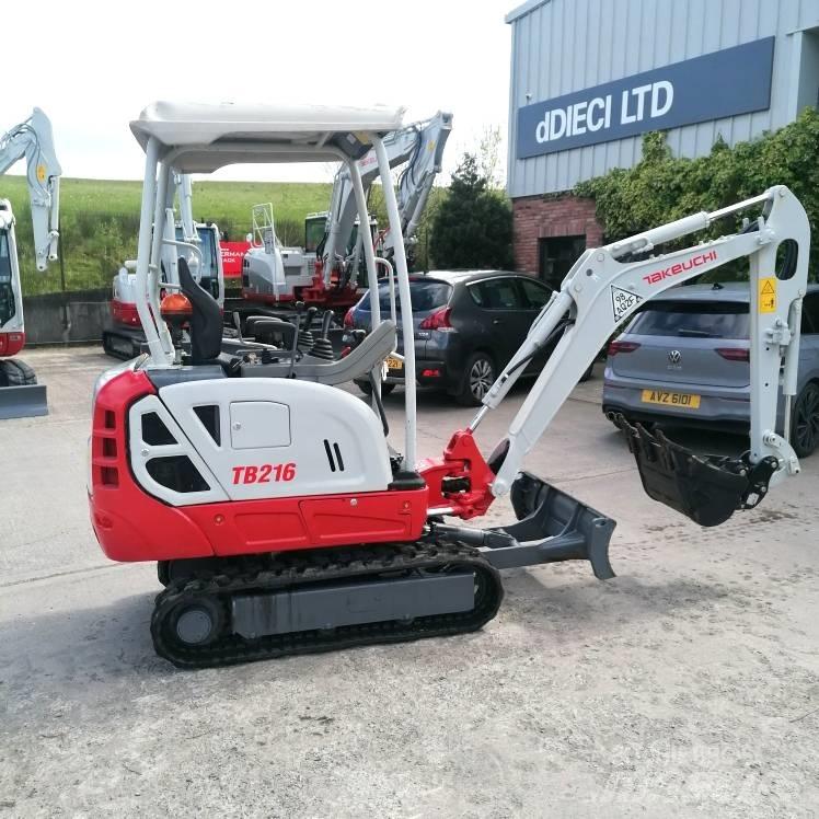 Takeuchi TB216 Mini excavators < 7t (Mini diggers)