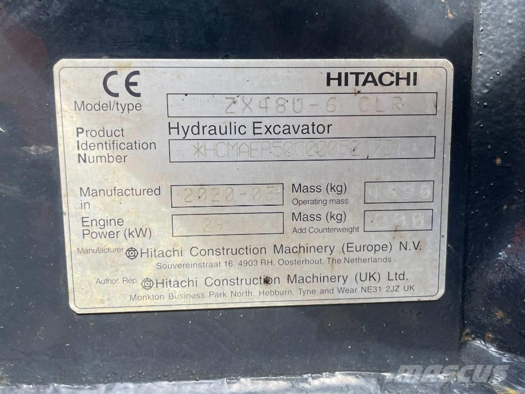 Hitachi ZX 48 U-6 Mini excavators < 7t (Mini diggers)
