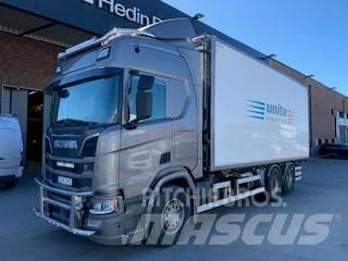 Scania R580 Flisbil Wood chip trucks
