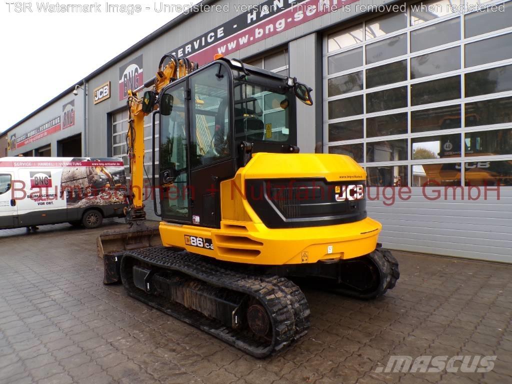 JCB 86C-2 TAB -Demo- Midi excavators  7t - 12t