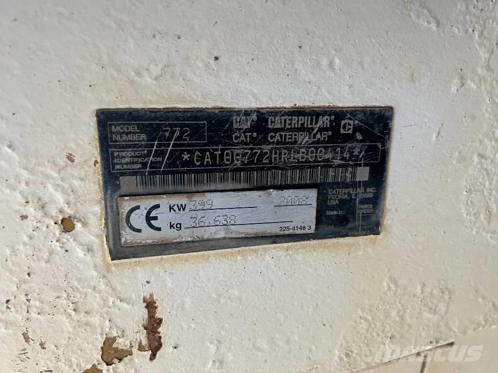 CAT 772 Articulated Dump Trucks (ADTs)