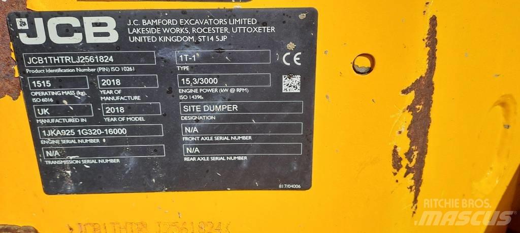 JCB 1 T Site dumpers