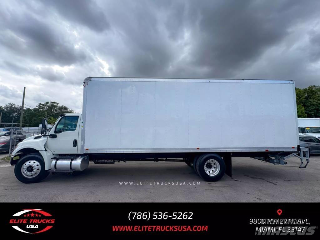 International MV Box body trucks
