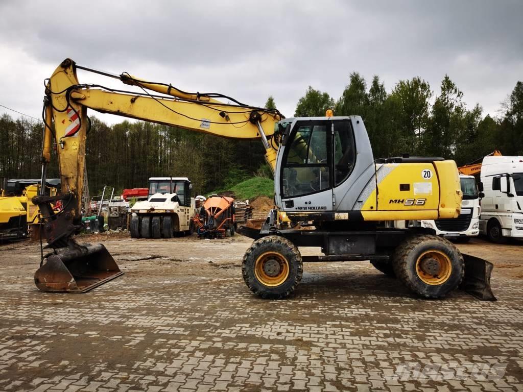 New Holland MH 5.6 Wheeled excavators