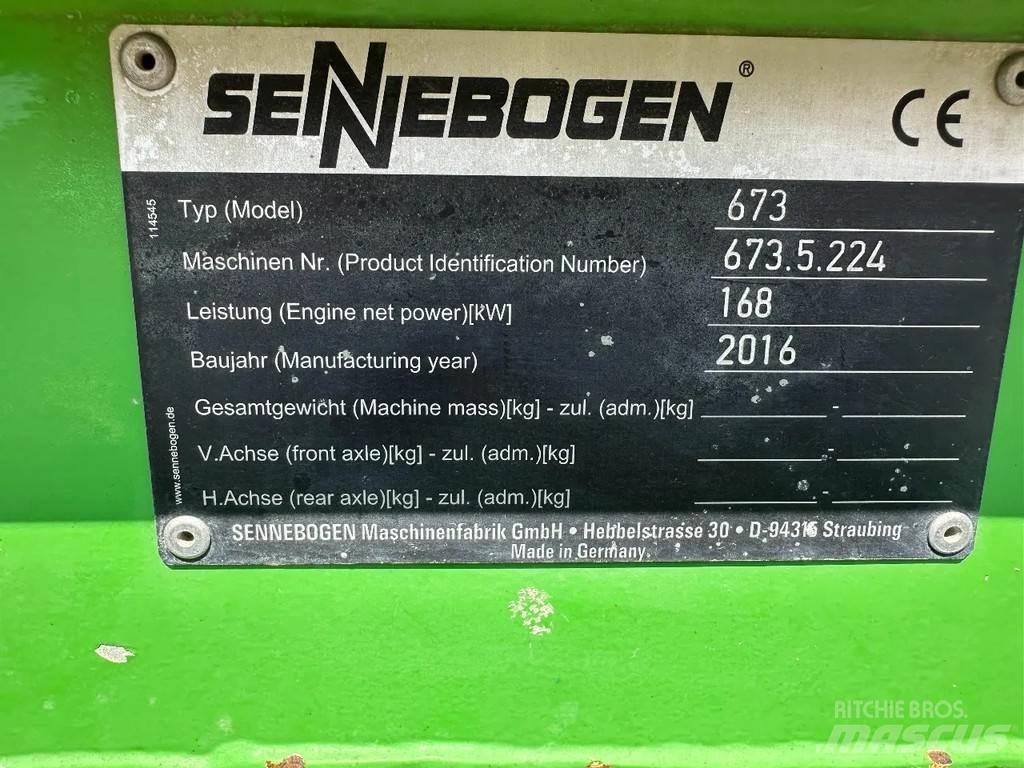 Sennebogen 673R Tracked cranes