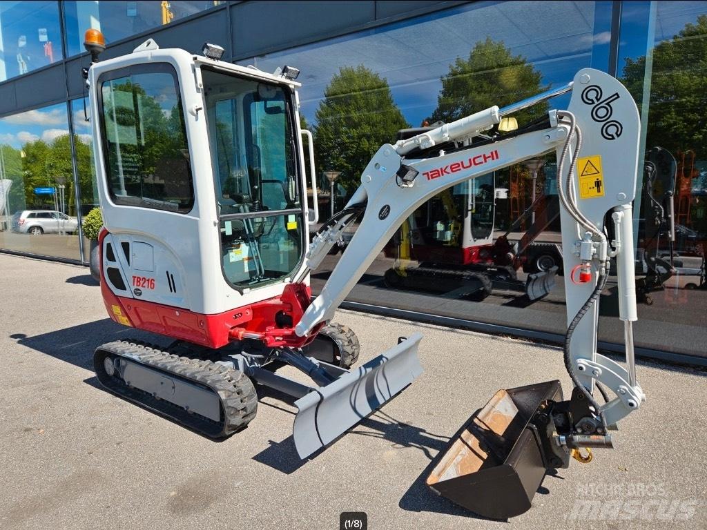 Takeuchi TB 216 Mini excavators < 7t (Mini diggers)