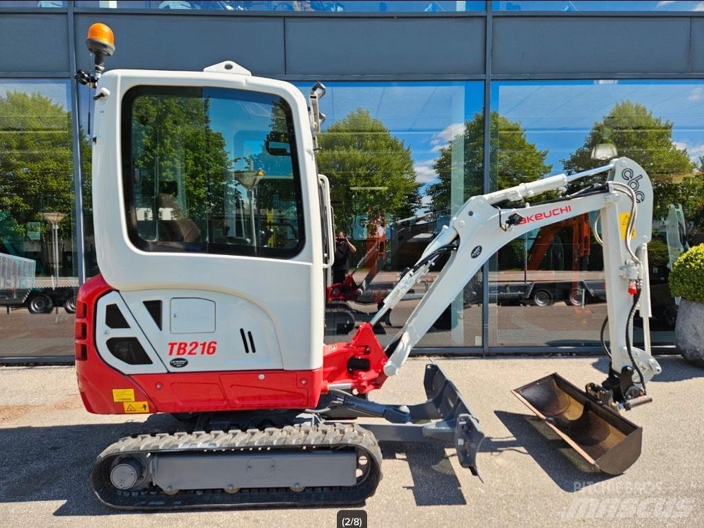 Takeuchi TB 216 Mini excavators < 7t (Mini diggers)