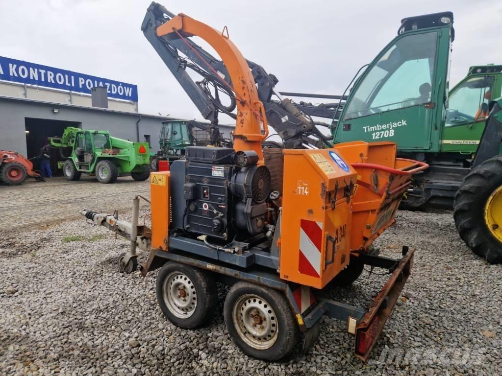 Jensen A340 Wood chippers