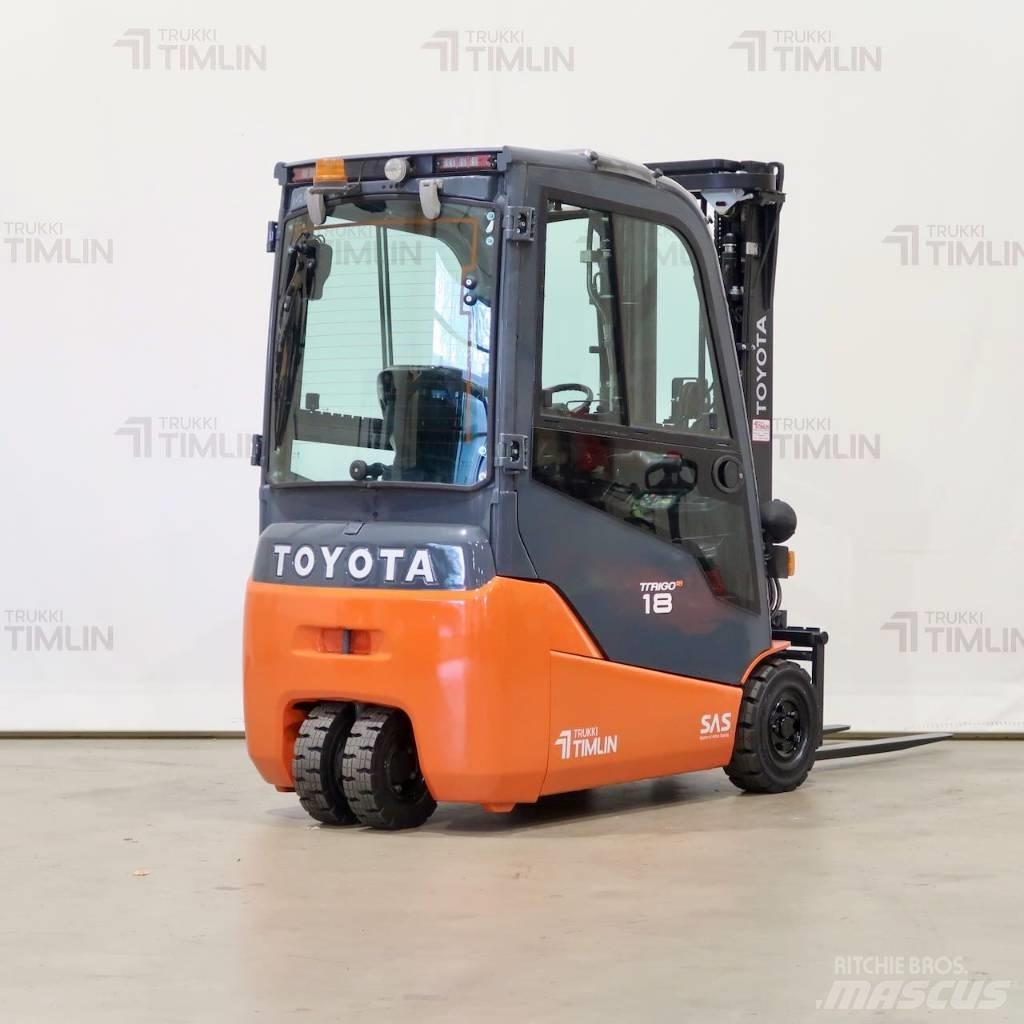 Toyota 8FBE18T Electric forklift trucks
