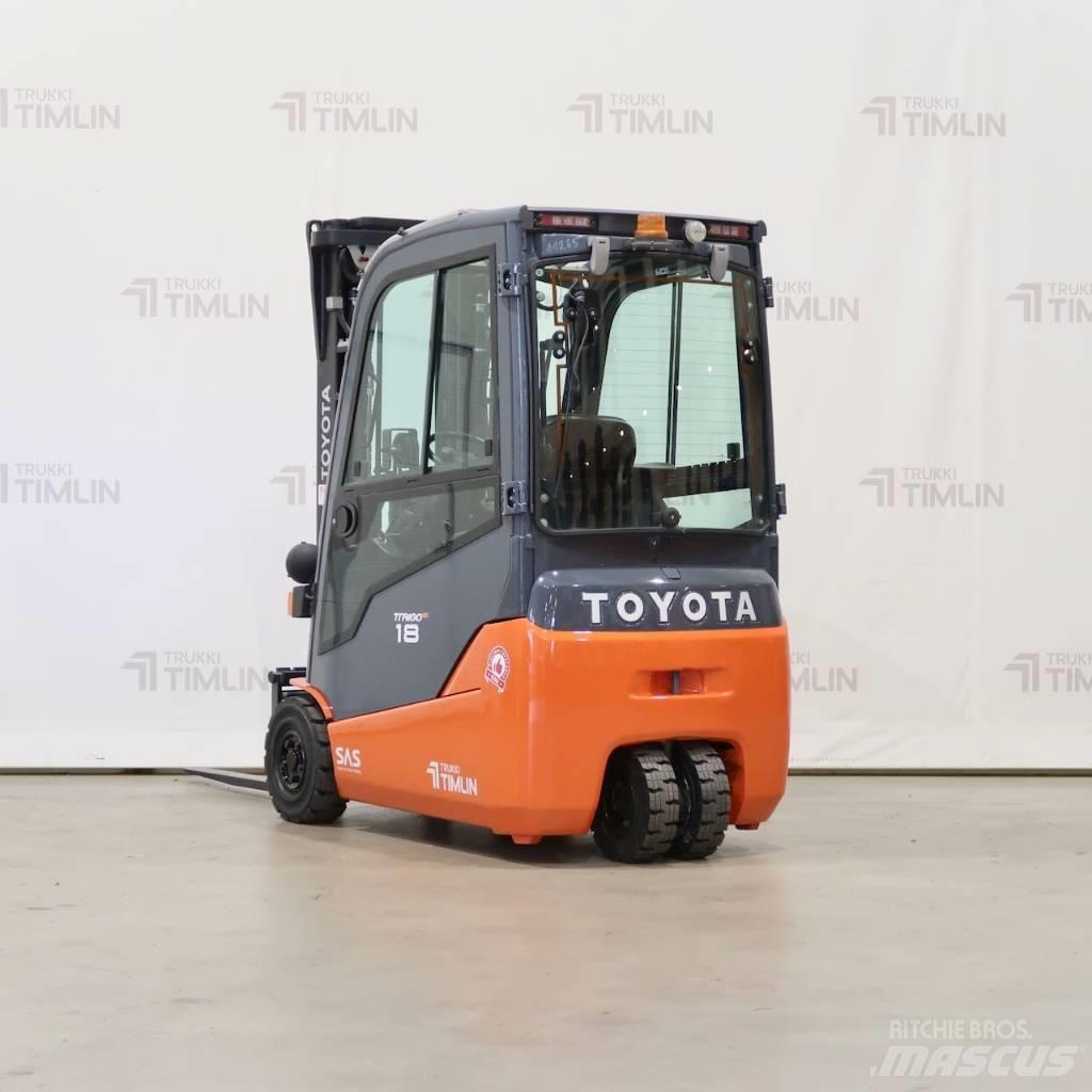 Toyota 8FBE18T Electric forklift trucks