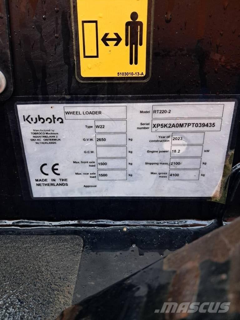 Kubota RT 220-2e Mini loaders