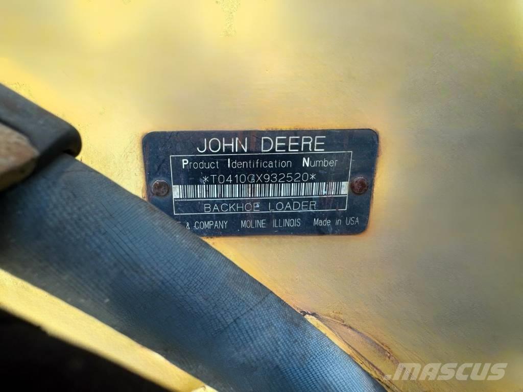 John Deere 410 G Backhoe loaders
