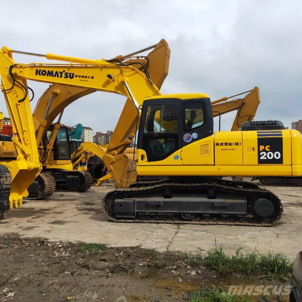 Komatsu PC200-7 Crawler excavators