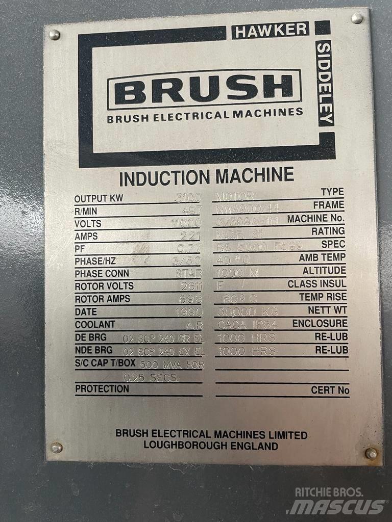  Brush 3100kW Motor Waste / recycling & quarry spare parts