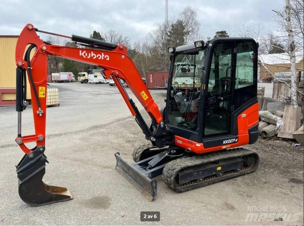 Kubota KX 027 Mini excavators < 7t (Mini diggers)
