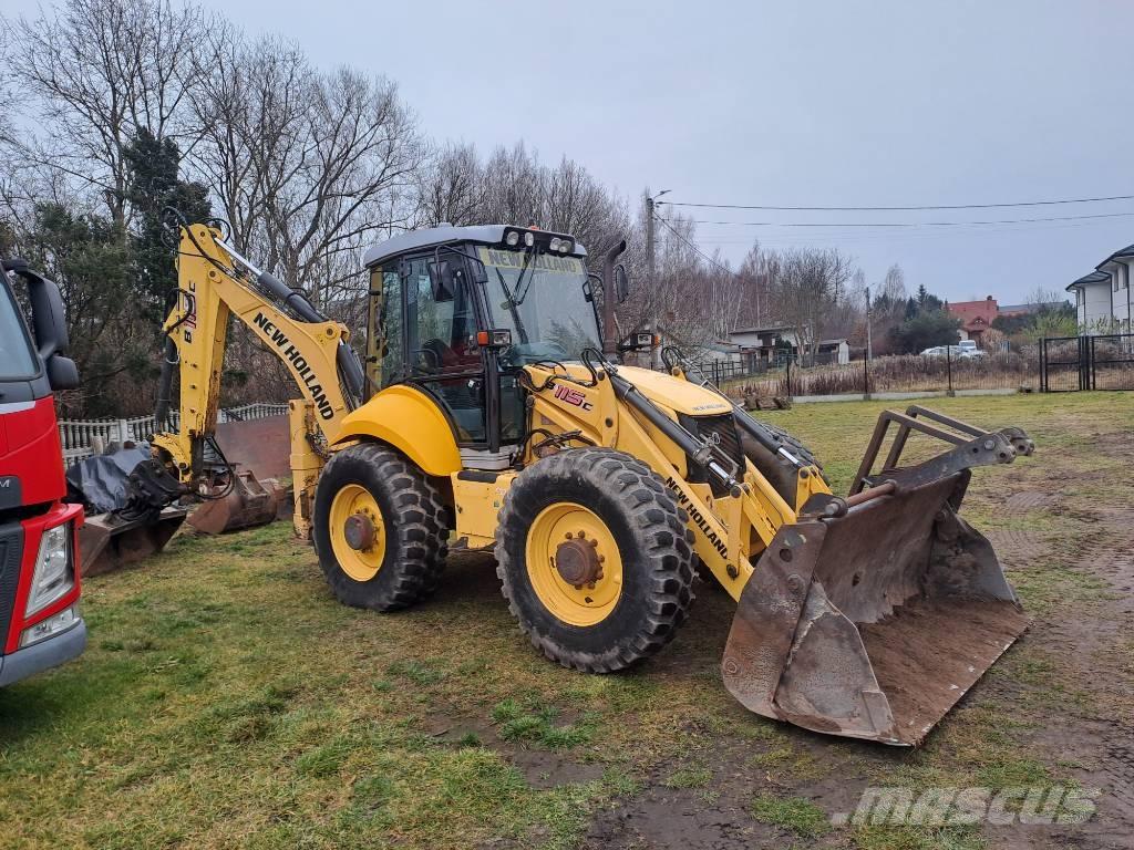 New Holland B 115 C Backhoe loaders