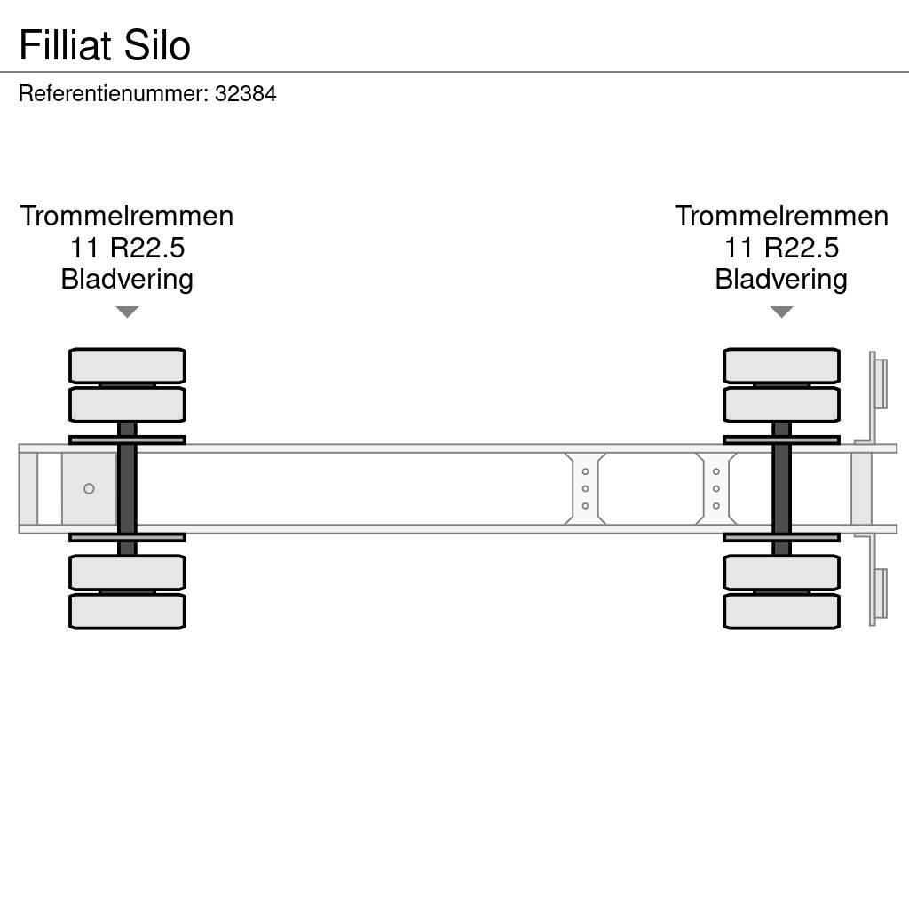  FILLIAT Silo Tanker semi-trailers