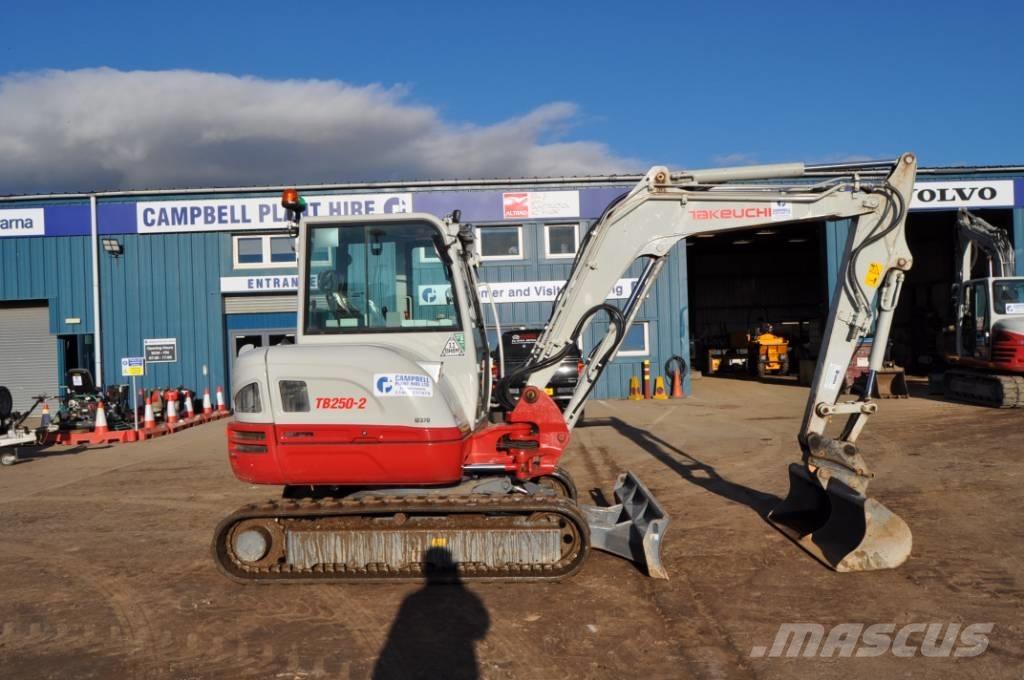 Takeuchi TB 250-2 Mini excavators < 7t (Mini diggers)