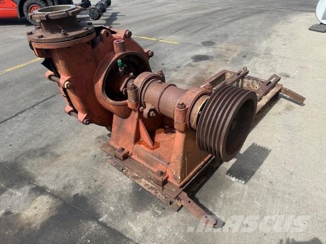 Warman dredge pump. Dredgers