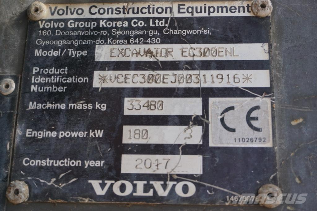 Volvo EC 300 E Crawler excavators