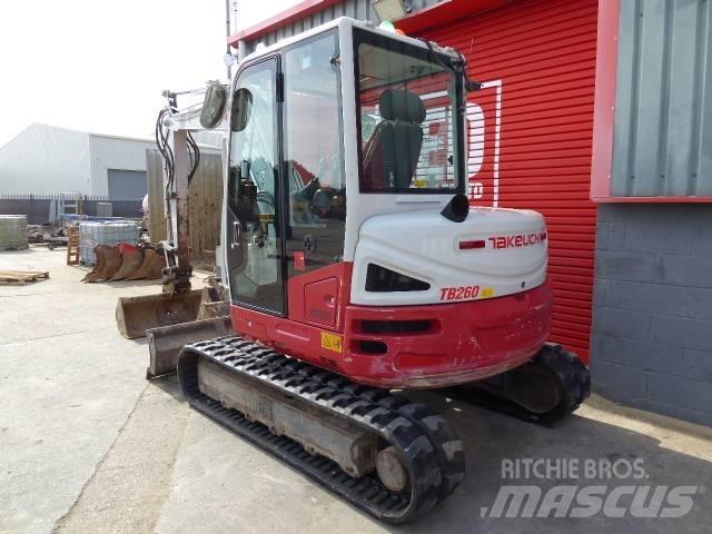 Takeuchi TB 260 Mini excavators < 7t (Mini diggers)