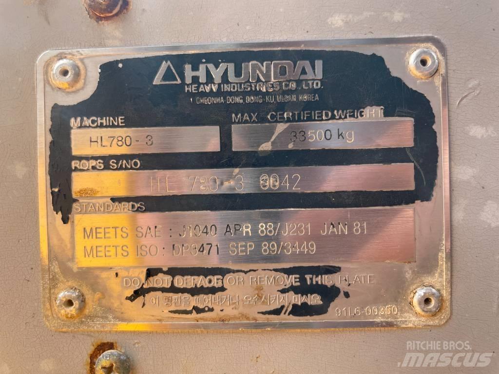 Hyundai HL 780-3 A Wheel loaders
