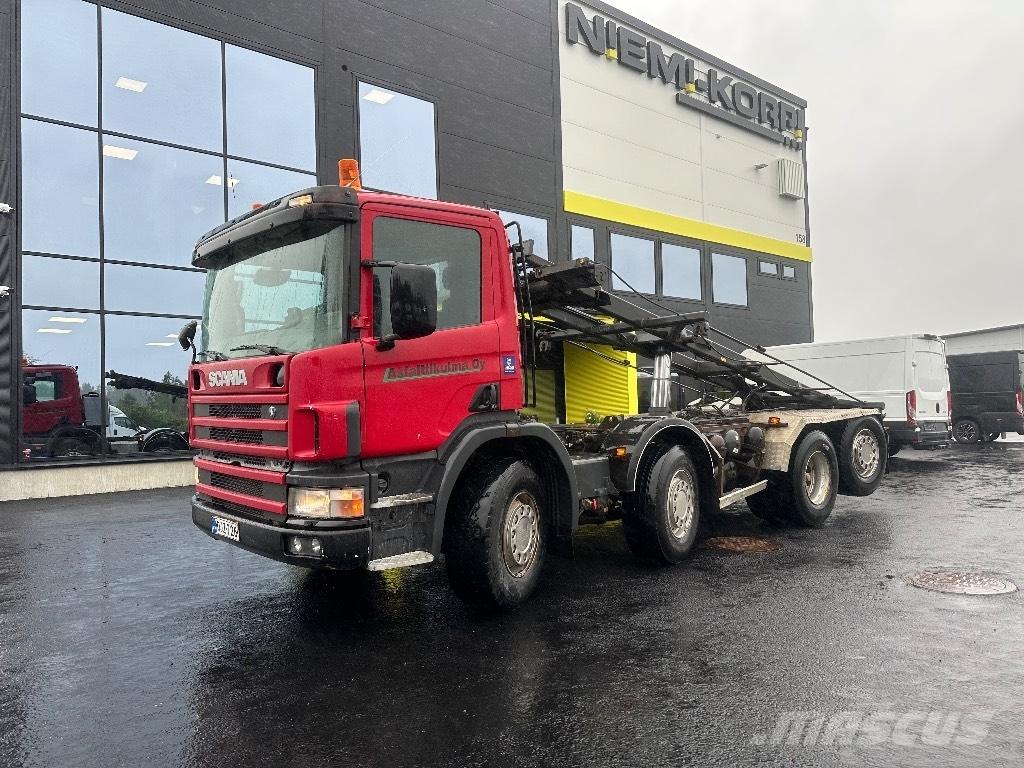 Scania P114 8x2*6 Cable lift demountable trucks