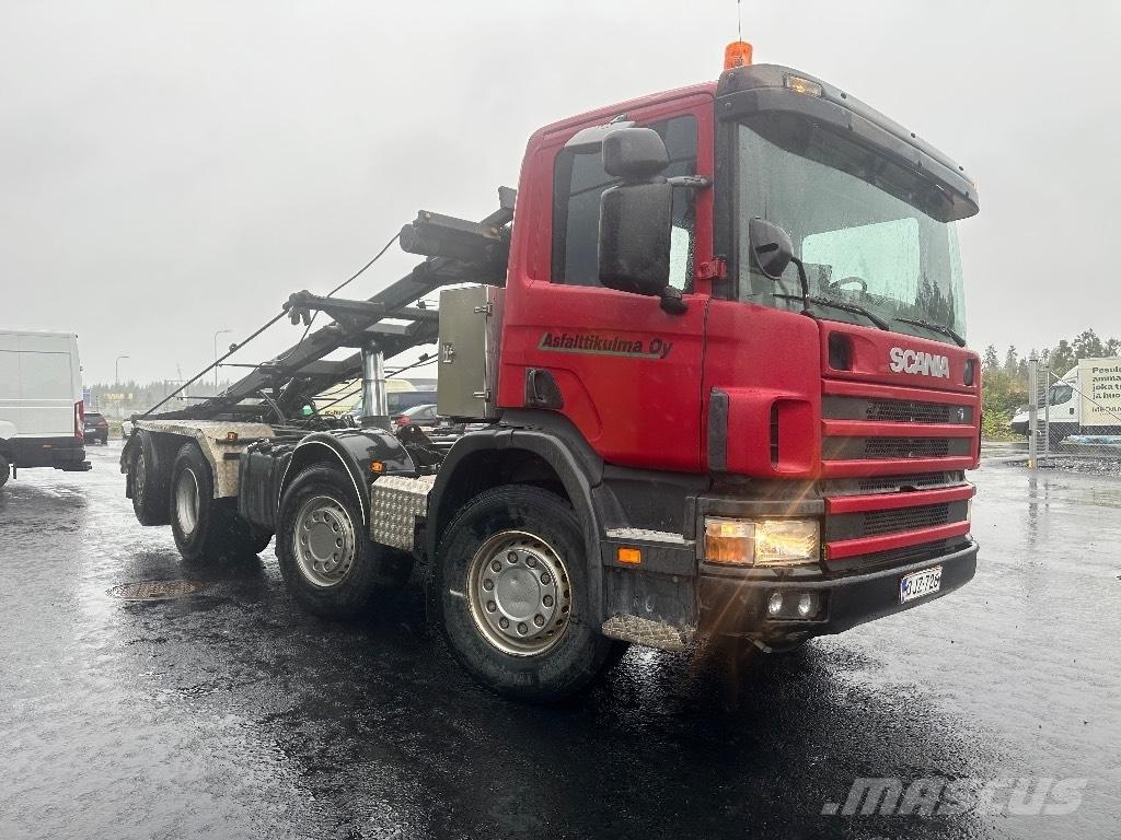 Scania P114 8x2*6 Cable lift demountable trucks