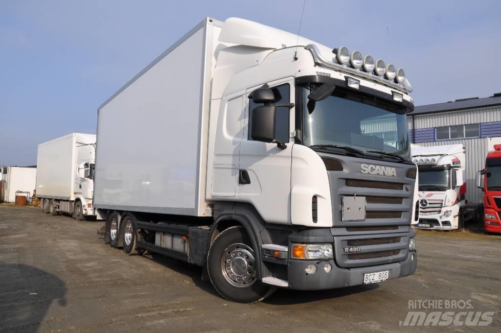 Scania R480LB6X2MNB Box body trucks