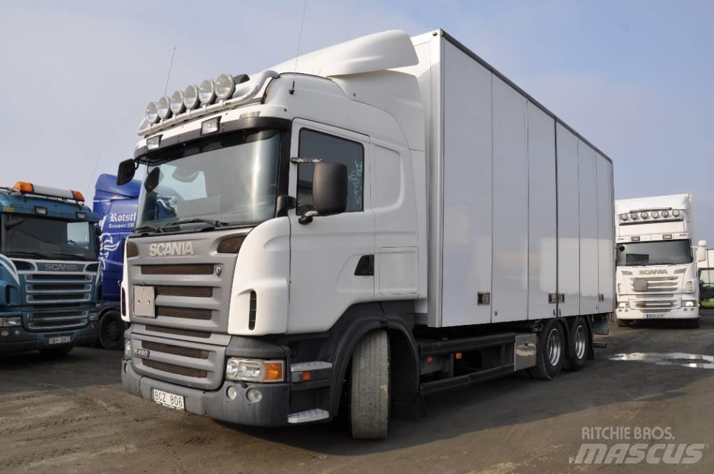 Scania R480LB6X2MNB Box body trucks
