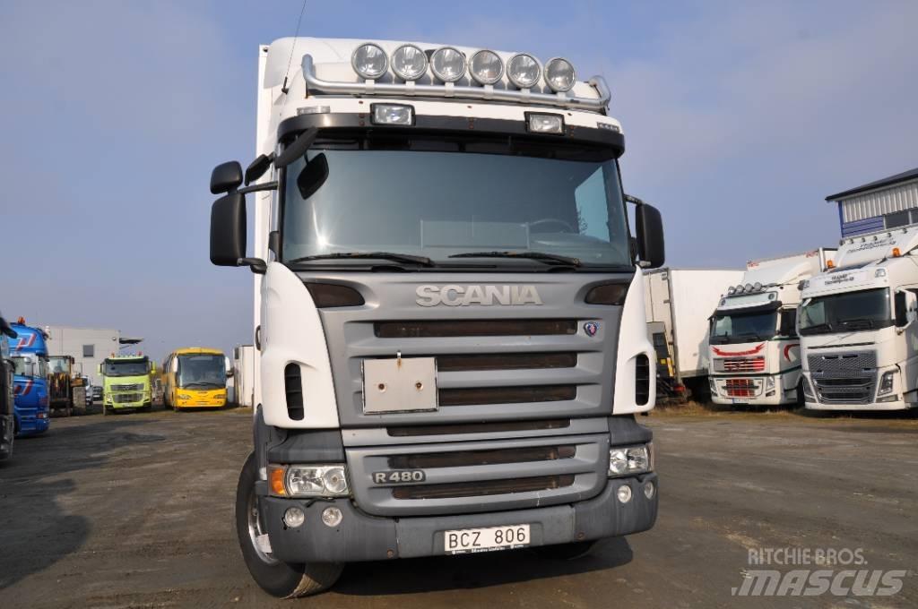 Scania R480LB6X2MNB Box body trucks